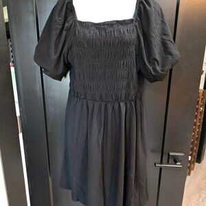 Lularoe Alina Black Dress Sz M NWT